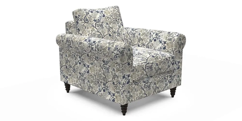 Apuldram Chair in Two Tone Plain Biscuit