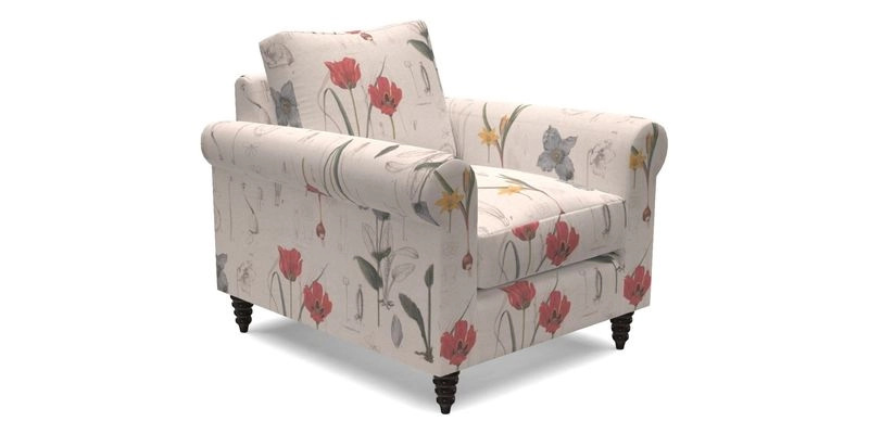 Apuldram Chair in Two Tone Plain Biscuit