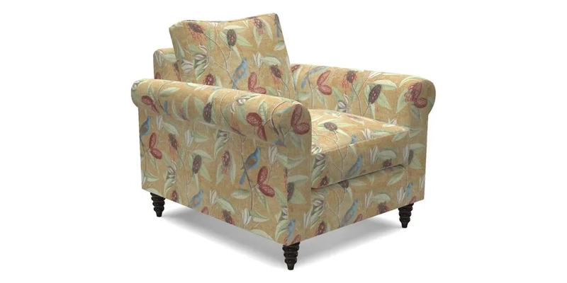 Apuldram Chair in Two Tone Plain Biscuit