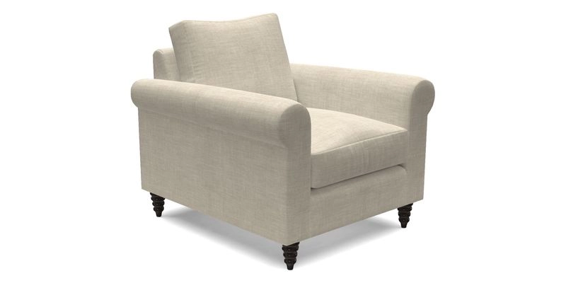 Apuldram Chair in Two Tone Plain Biscuit