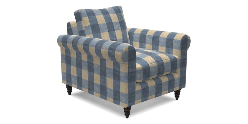 Apuldram Chair in Two Tone Plain Biscuit