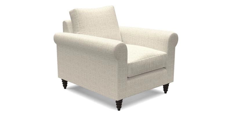 Apuldram Chair in Two Tone Plain Biscuit