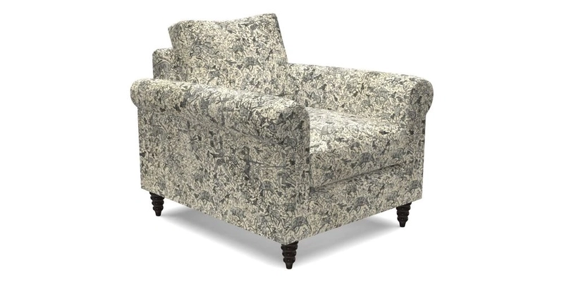 Apuldram Chair in Two Tone Plain Biscuit