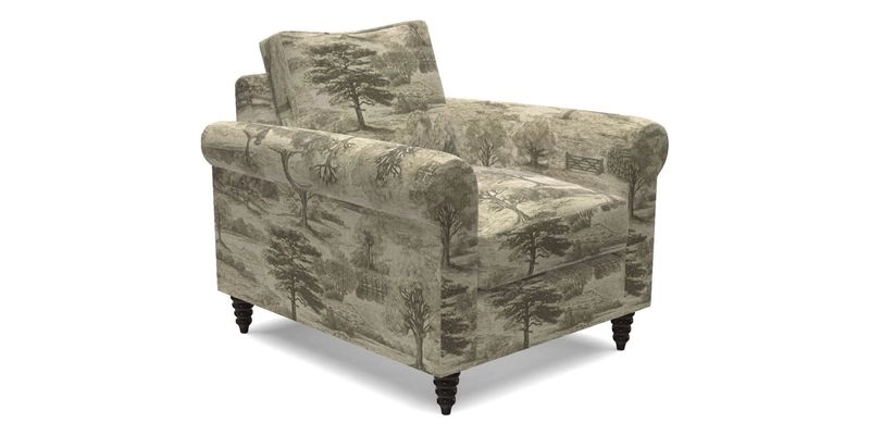 Apuldram Chair in Two Tone Plain Biscuit