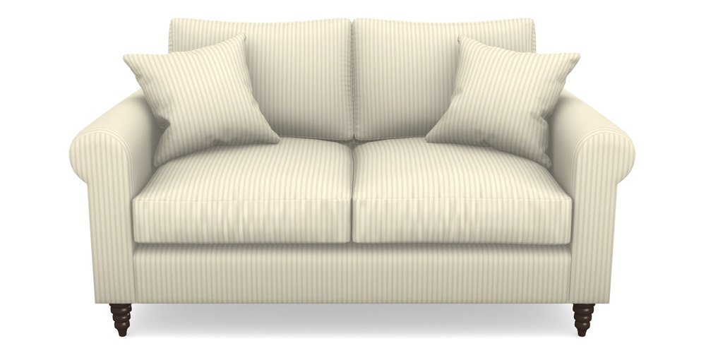 Product photograph of Apuldram 2 Seater Sofa In Cotton Stripe - Grey from Sofas and Stuff Limited