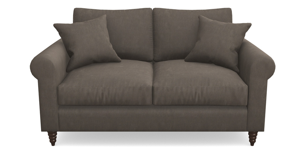 Product photograph of Apuldram 2 Seater Sofa In Clever Tough And Eco Velvet - Chrome from Sofas and Stuff Limited