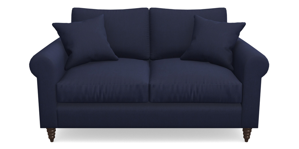 Product photograph of Apuldram 2 Seater Sofa In Clever Tough And Eco Velvet - Indigo from Sofas and Stuff Limited