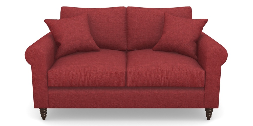 Product photograph of Apuldram 2 Seater Sofa In Easy Clean Plain - Claret from Sofas and Stuff Limited