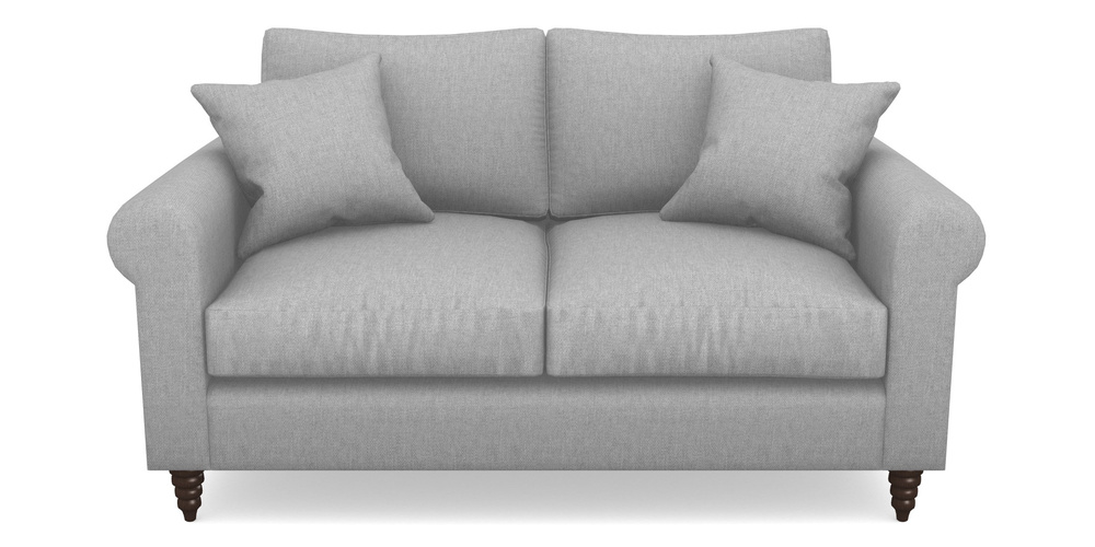 Product photograph of Apuldram 2 Seater Sofa In Easy Clean Plain - Silver from Sofas and Stuff Limited