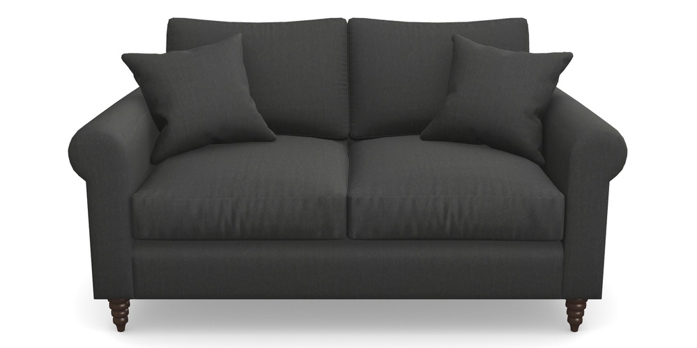 Product photograph of Apuldram 2 Seater Sofa In House Velvet - Charcoal from Sofas and Stuff Limited