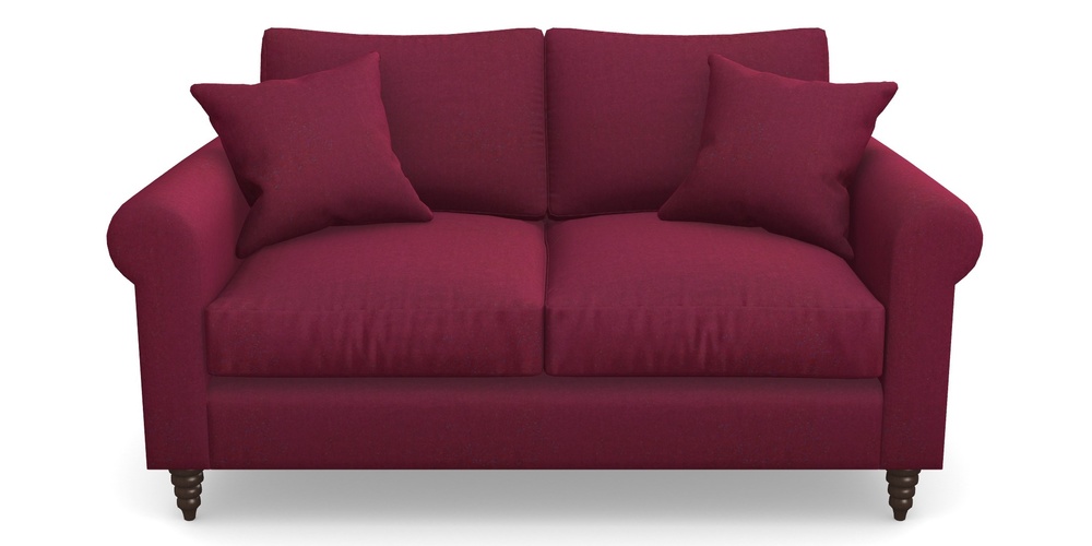 Product photograph of Apuldram 2 Seater Sofa In House Velvet - Claret from Sofas and Stuff Limited