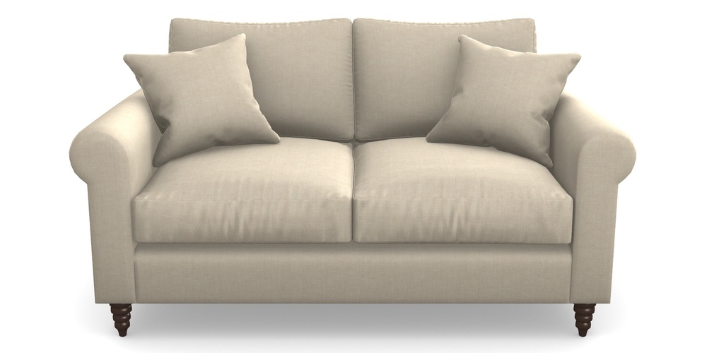 Product photograph of Apuldram 2 Seater Sofa In Super Soft Velvet - Hessian from Sofas and Stuff Limited