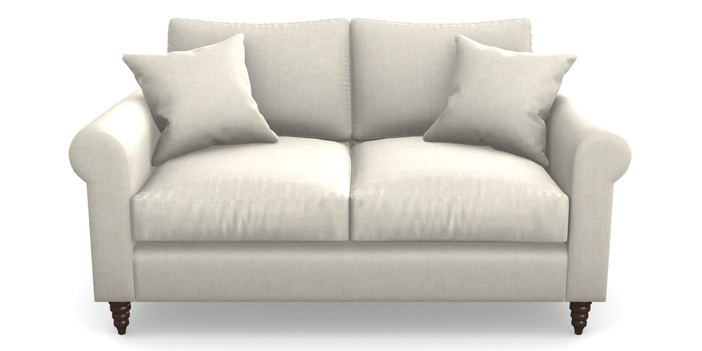 Product photograph of Apuldram 2 Seater Sofa In Super Soft Velvet - Linen from Sofas and Stuff Limited