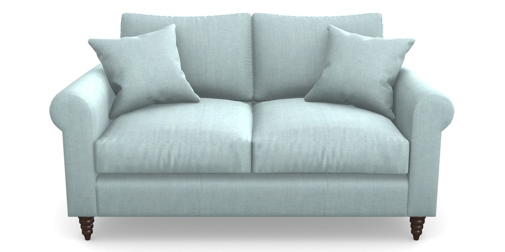 Product photograph of Apuldram 2 Seater Sofa In Super Soft Velvet - Sky from Sofas and Stuff Limited