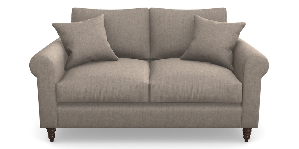 Product photograph of Apuldram 2 Seater Sofa In Super Soft Velvet - Wicker from Sofas and Stuff Limited