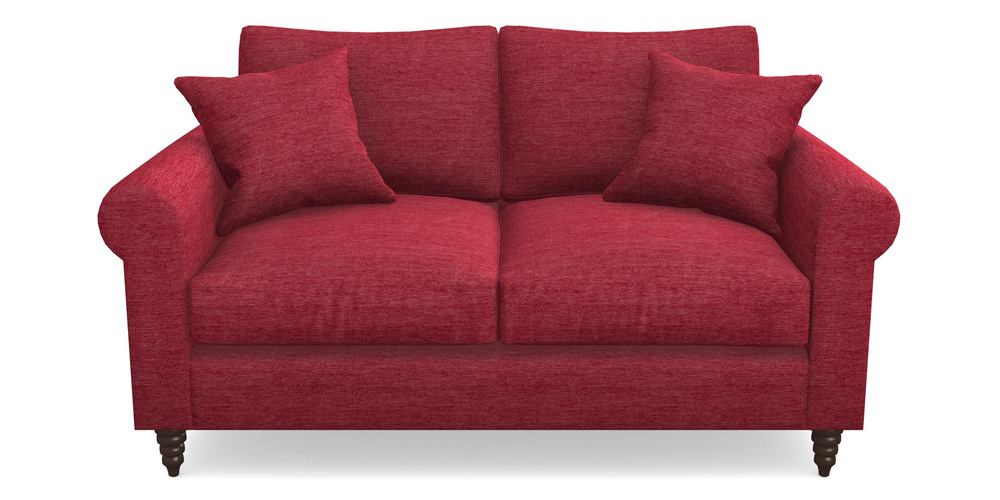 Product photograph of Apuldram 2 Seater Sofa In Textured Velvet - Firebrick from Sofas and Stuff Limited