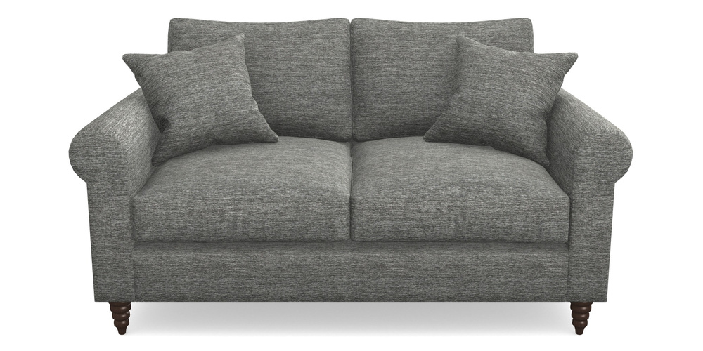 Product photograph of Apuldram 2 Seater Sofa In Textured Velvet - Slate from Sofas and Stuff Limited