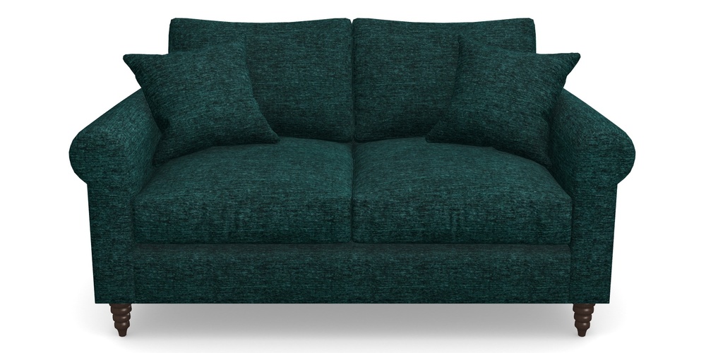 Product photograph of Apuldram 2 Seater Sofa In Textured Velvet - Viridian from Sofas and Stuff Limited