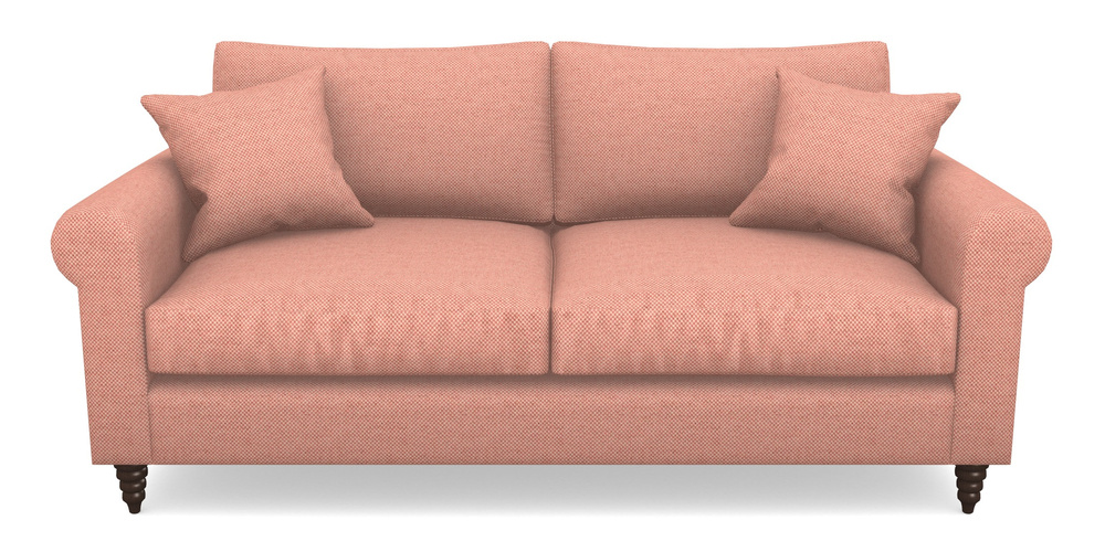 Product photograph of Apuldram 3 Seater Sofa In Basket Weave - Peony from Sofas and Stuff Limited