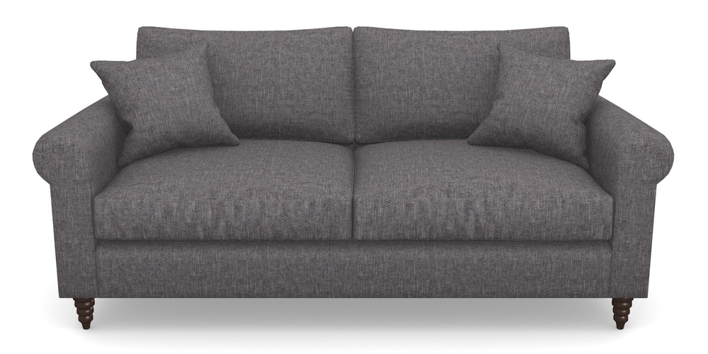 Product photograph of Apuldram 3 Seater Sofa In Easy Clean Plain - Ash from Sofas and Stuff Limited