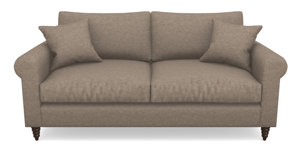 Product photograph of Apuldram 3 Seater Sofa In Easy Clean Plain - Camel from Sofas and Stuff Limited