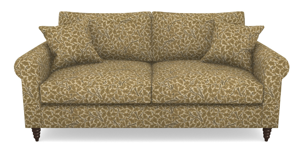 Product photograph of Apuldram 3 Seater Sofa In V A Drawn From Nature Collection - Oak Tree - Gold from Sofas and Stuff Limited