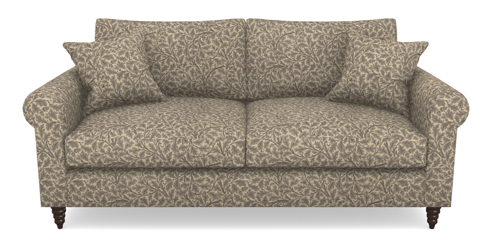 Product photograph of Apuldram 3 Seater Sofa In V A Drawn From Nature Collection - Oak Tree - Grey from Sofas and Stuff Limited