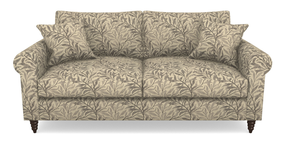 Product photograph of Apuldram 3 Seater Sofa In V A Drawn From Nature - Willow Bough Large - Grey from Sofas and Stuff Limited