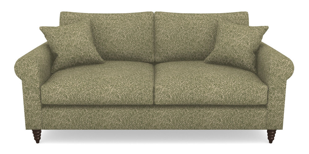 Product photograph of Apuldram 3 Seater Sofa In V A Drawn From Nature Collection - Willow - Light Green from Sofas and Stuff Limited