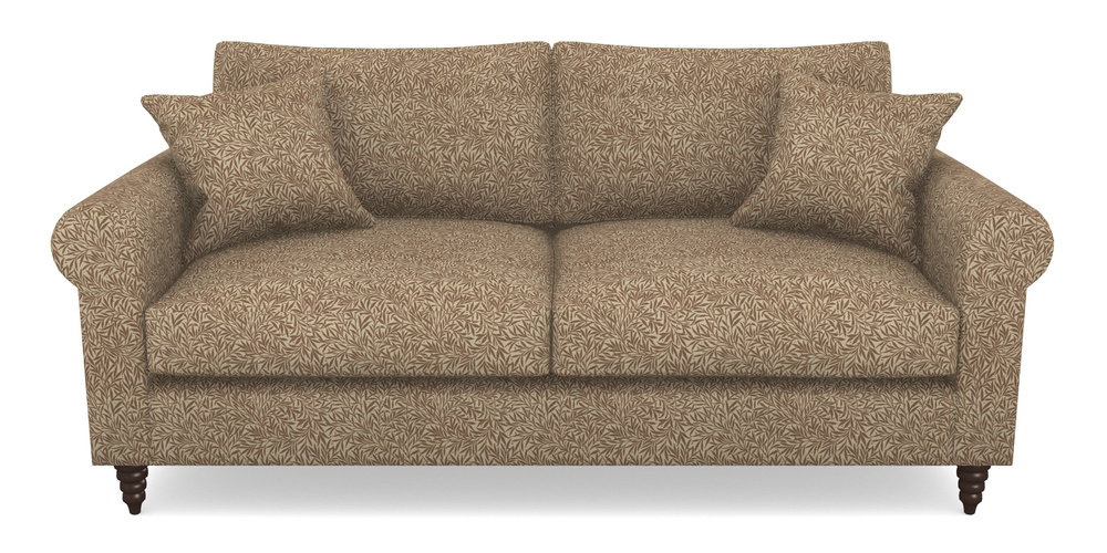 Product photograph of Apuldram 3 Seater Sofa In V A Drawn From Nature Collection - Willow - Terracotta from Sofas and Stuff Limited