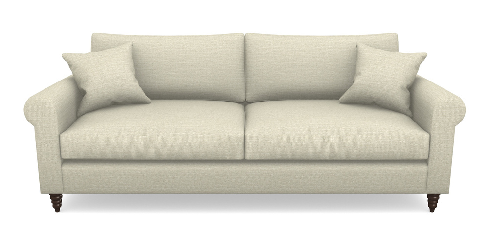 Product photograph of Apuldram 4 Seater Sofa In Antwerp Linen - Natural from Sofas and Stuff Limited