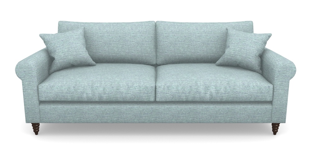 Product photograph of Apuldram 4 Seater Sofa In Aqua Clean Hove - Duck Egg from Sofas and Stuff Limited