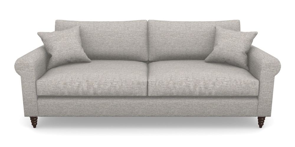 Product photograph of Apuldram 4 Seater Sofa In Aqua Clean Hove - Grey from Sofas and Stuff Limited