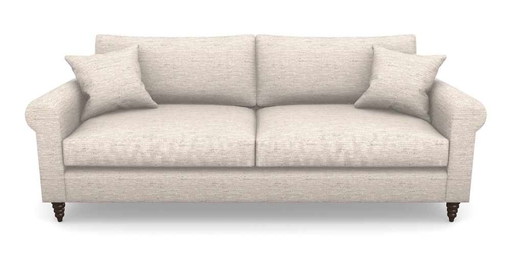 Product photograph of Apuldram 4 Seater Sofa In Aqua Clean Hove - Oatmeal from Sofas and Stuff Limited