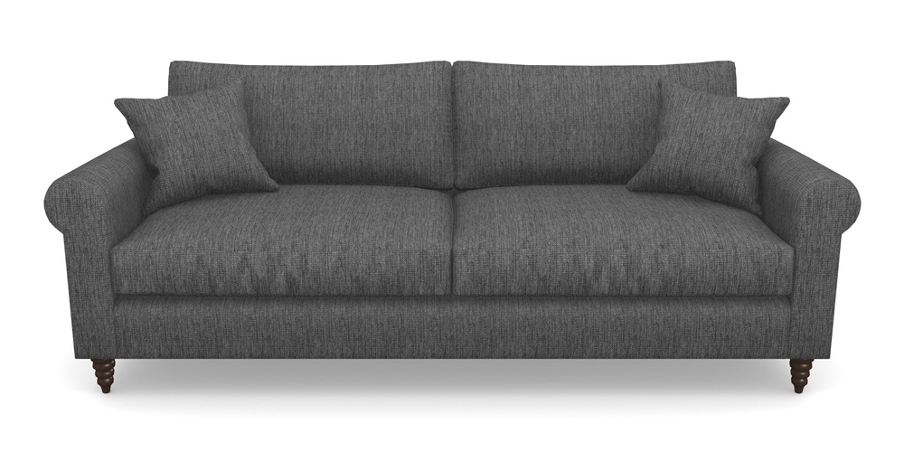 Product photograph of Apuldram 4 Seater Sofa In Aqua Clean Tenby - Slate from Sofas and Stuff Limited