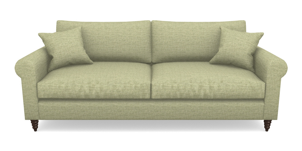 Product photograph of Apuldram 4 Seater Sofa In Basket Weave - Sage from Sofas and Stuff Limited