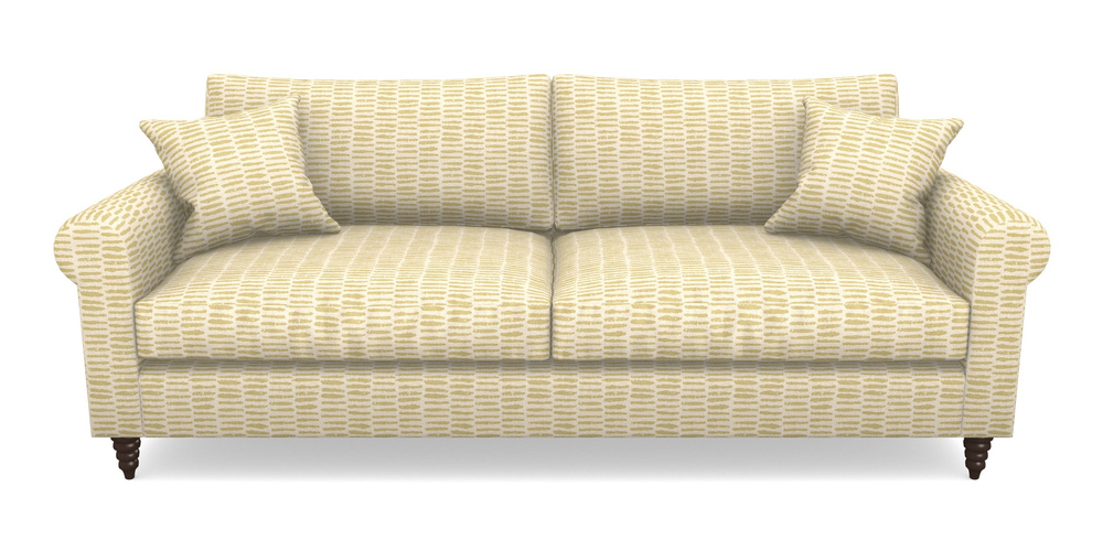 Product photograph of Apuldram 4 Seater Sofa In Cloth 18 - Daub - Summer from Sofas and Stuff Limited