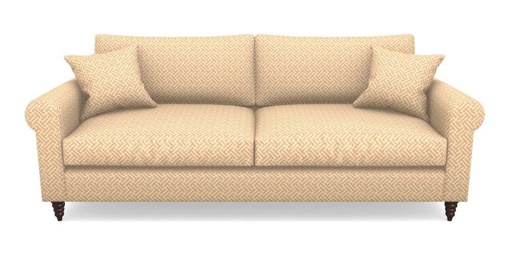 Product photograph of Apuldram 4 Seater Sofa In Cloth 18 - Key - Fudge from Sofas and Stuff Limited