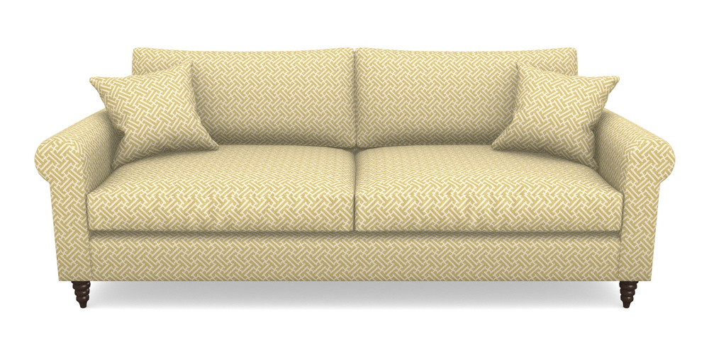 Product photograph of Apuldram 4 Seater Sofa In Cloth 18 - Key - Summer from Sofas and Stuff Limited
