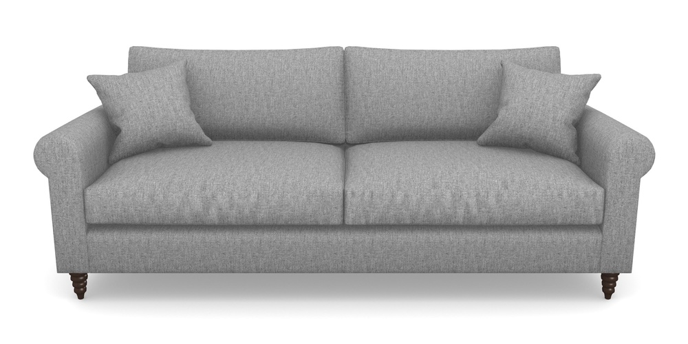 Product photograph of Apuldram 4 Seater Sofa In Clever Cotton Mix - Iron from Sofas and Stuff Limited
