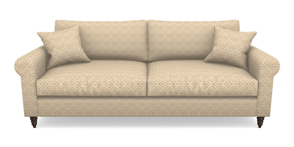 Product photograph of Apuldram 4 Seater Sofa In Cloth 18 - Tile - Berry from Sofas and Stuff Limited
