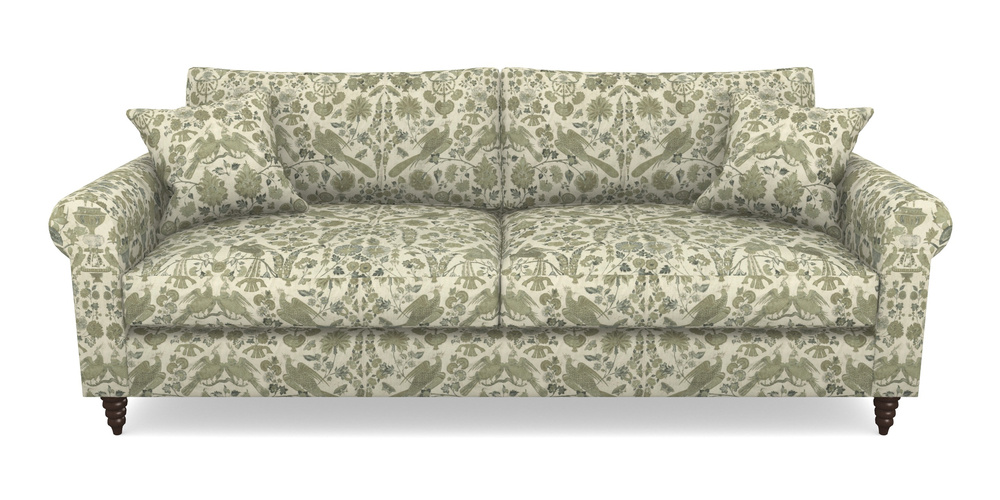 Product photograph of Apuldram 4 Seater Sofa In V A Brompton Collection - Coromandel - Basil from Sofas and Stuff Limited
