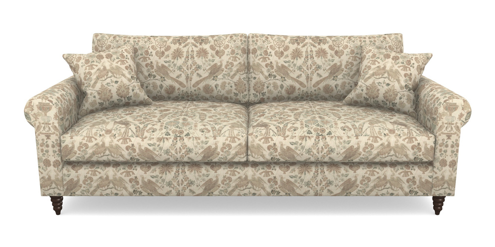 Product photograph of Apuldram 4 Seater Sofa In V A Brompton Collection - Coromandel - Assam Tea from Sofas and Stuff Limited