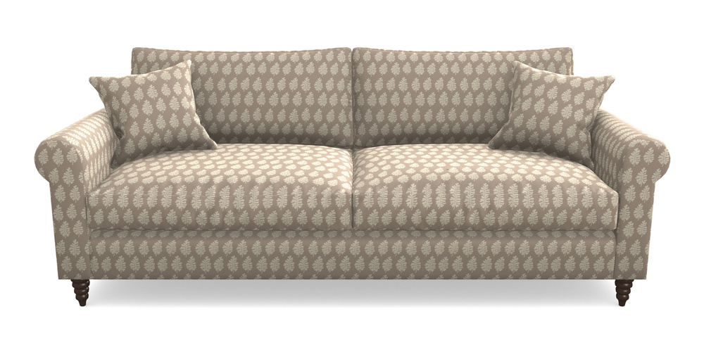 Product photograph of Apuldram 4 Seater Sofa In Cloth 21 - Oak Leaf - Beech from Sofas and Stuff Limited