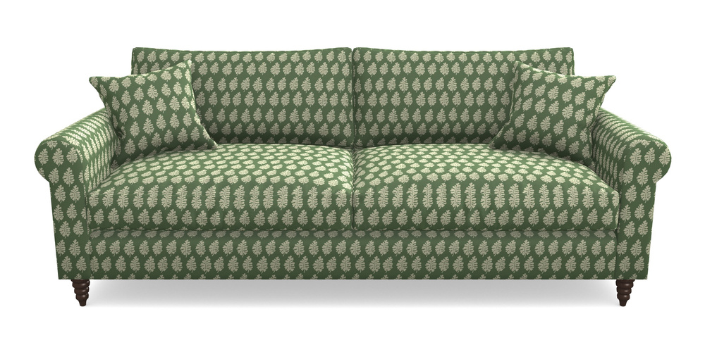 Product photograph of Apuldram 4 Seater Sofa In Cloth 21 - Oak Leaf - Forest from Sofas and Stuff Limited
