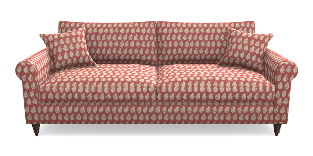 Product photograph of Apuldram 4 Seater Sofa In Cloth 21 - Oak Leaf - Ginger Snap from Sofas and Stuff Limited