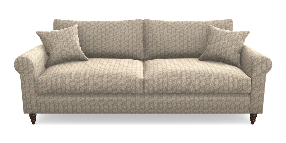 Product photograph of Apuldram 4 Seater Sofa In Cloth 21 - Spring Twig - Beech from Sofas and Stuff Limited