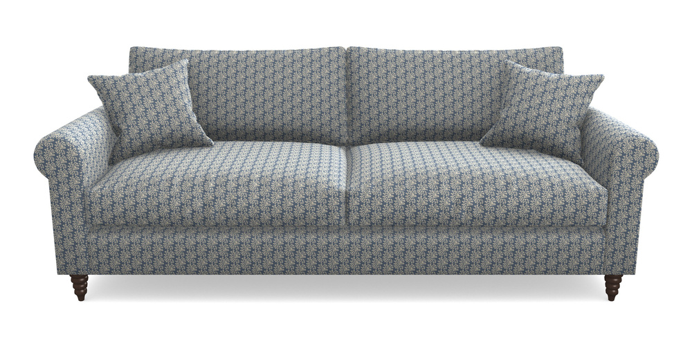 Product photograph of Apuldram 4 Seater Sofa In Cloth 21 - Spring Twig - Bilberry from Sofas and Stuff Limited