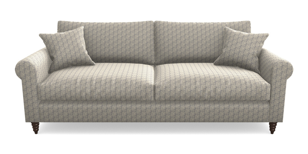 Product photograph of Apuldram 4 Seater Sofa In Cloth 21 - Spring Twig - Magnesium from Sofas and Stuff Limited