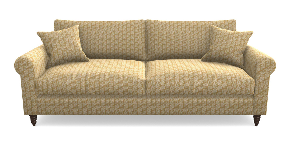 Product photograph of Apuldram 4 Seater Sofa In Cloth 21 - Spring Twig - Quince from Sofas and Stuff Limited